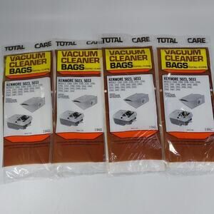Vintage Total Care Kenmore 5023/33 Vacuum Bags 8‎ bags total New Old Stock